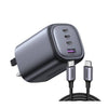UGREEN NEXODE GaN FAST CHARGER WITH 1.5M USB-C CABLE SIRIM CERTIFIED / 100W / 140W