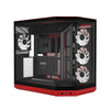 HYTE Y50 Dual Chamber Panoramic Glass ATX Case with 4x ARGB Fans