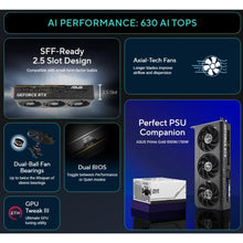 Load image into Gallery viewer, ASUS PRIME GeForce RTX 5060 8GB GDDR7 OC Edition 3X-FAN NVIDIA Blackwell DLSS4 Ray Tracing ADVANCED AI PRIME-RTX5060-O8G
