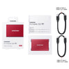 SAMSUNG T7 USB 3.2 Gen2 / Type-C Portable External SSD 500GB / 1TB / 2TB / 4TB / Read/Write speeds up to 1050 / 1000MB/s