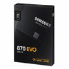 SAMSUNG 870 EVO SATA III 2.5" V-NAND Internal SSD / 250GB / 500GB / 1TB