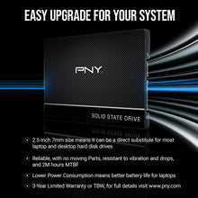 Load image into Gallery viewer, PNY CS900 2.5'' SATA III SSD 250GB / 500GB / 1TB
