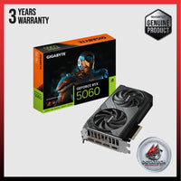 GIGABYTE GeForce RTX 5060 WINDFORCE / OC 8GB GDDR7 28Gbps 128bit PCIe5.0 DX12 DLSS4 GV-N5060WF2OC-8GD / GV-N5060WF2-8GD