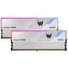 Acer Predator Vesta II RGB 32GB 2x16GB  64GB 2x32GB 6000MHz DDR5 Memory Kit BLACK / SILVER CL30 CL32 CL36