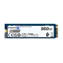 Load image into Gallery viewer, Kingston DC2000B PCIe 4.0 NVMe M.2 SSD
