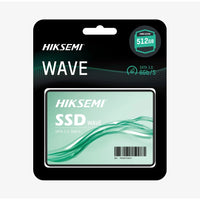HIKSEMI WAVE (S) SATA III SSD 2.5" 6Gb/s UP TO 530MB/s READ SPEED 400MB/s WRITE SPEED 256GB / 512GB / 1024GB