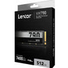 Lexar NM790 M.2 2280 PCIe Gen 4×4 NVMe Performance SSD 512GB / 1TB / 2TB / 4TB Read Write Up to 7400 MB/s 6500 MB/s