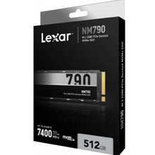 Load image into Gallery viewer, Lexar NM790 M.2 2280 PCIe Gen 4×4 NVMe Performance SSD 512GB / 1TB / 2TB / 4TB Read Write Up to 7400 MB/s 6500 MB/s
