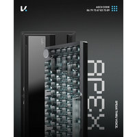 VOICSKY APEX 75 Full Aluminum Hotswap Mechanical Keyboard Tri-mode Wired / Wireless / Volume Knob & Tone Linear Switch