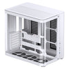 Jonsbo TK-2 Dual Chamber Mid Tower T.G PC Case / Black / White
