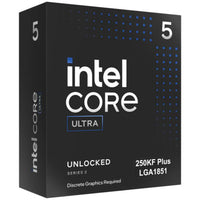Intel Core Ultra 5 / 250K / 250KF / Plus 18 Cores 6P+12E 18 Threads Desktop CPU / Processor LGA 1851