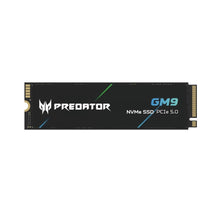 Load image into Gallery viewer, Acer Predator GM9 PCIe Gen5×4 NVME 2.0 M.2 2280 Performance SSD 1TB / 2TB / 4TB / Up to 14500 MB/s Read
