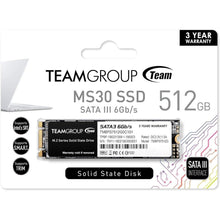 Load image into Gallery viewer, TeamGroup MS30 M.2 2280 SATA Internal SSD 256GB / 512GB / 1TB
