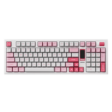 Load image into Gallery viewer, Akko Prunus White &amp; Pink Lannesiana 5098B Mechanical Keyboard Akko V3 Piano Pro Switches
