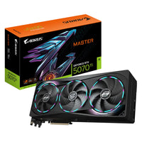 GIGABYTE AORUS GeForce RTX 5070 Ti MASTER 16GB GDDR7 GPU 28 Gbps 256bit PCIe 5.0 DX12 NVIDIA DLSS 4 GV-N507TAORUS M-16GD