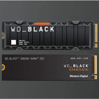 WD_BLACK SN850X NVMe™ SSD PCIe Gen4 x4 M.2 2280 1TB 2TB Heatsink Non-HS Read Write 7300MB/s 6300MB/s GAMING PERFORMANCE