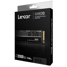 Load image into Gallery viewer, Lexar NM620 PCIe Gen 3x4 NVMe M.2 2280 Solid State Drive SSD 256GB / 512GB / 1TB / 2TB
