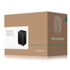 DeepCool CH170 Digital High Airflow Vertical Mini ITX SFF Case With Data Screen / BLACK / WHITE
