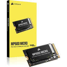 Load image into Gallery viewer, CORSAIR MP600 MICRO 1TB / 2TB PCIe 4.0 Gen4 x4 NVMe M.2 2242 Solid State Drive SSD
