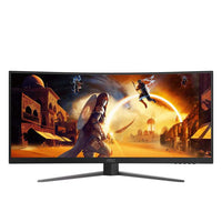 AOC CU34G4H 34'' UltraWide 2K WQHD Gaming Monitor 200Hz Fast VA Panel 0.3ms Adaptive Sync HDR AMD FreeSync Premium