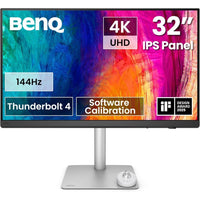 BENQ PD3226G 32” Designer Monitor 31.5'' / IPS / 4K UHD / HDR10 / 1ms / 144Hz / DP HDMI / 9H.LMVLA.TBS
