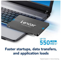Load image into Gallery viewer, Lexar NQ100 SATA III 6Gb/s 2.5” SSD / 240GB / 256GB / 480GB / 512GB / 960GB / 1TB / 2TB
