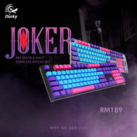 DUCKY Joker 108 Key PBT Seamless Doubleshot Keycap Set