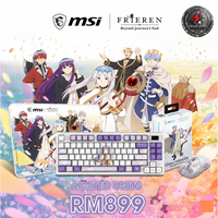 MSI Bundle VERSA WIRELESS Mouse / AGILITY GD20 Mousepad / FORGE TKL WIRELESS FRIEREN EDITION