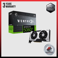 MSI GeForce RTX 5060 Ti 8G VENTUS 2X OC PLUS / 2X PLUS / 3X OC 2602MHz Boost 28Gbps 128bit 4608CC DX12 NVIDIA DLSS 4