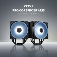 MSI PRO COREFROZR AR15 ARGB CPU Air Cooler