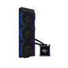 LIAN LI HYDROSHIFT II LCD-S Side Mounted AIO Liquid CPU Cooler With 3/4" IPS LCD Screen 360mm BLACK / WHITE