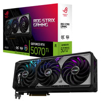ASUS ROG Strix GeForce RTX 5070 Ti OC EDITION 16GB GDDR7 28 Gbps 256bit PCIe 5.0 DX12 NVIDIA DLSS 4 Triple Fan Design