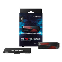 Load image into Gallery viewer, SAMSUNG 990 PRO SSD Series 1TB 2TB 4TB PCIe 4.0 NVMe Gen4 M.2 2280 SSD Performance Heatsink PS5 Ready / Non Heatsink
