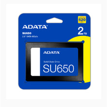 Load image into Gallery viewer, ADATA Ultimate SU650 Solid State Drive 2.5" SATA SSD With 3D NAND 1TB / 2TB
