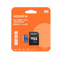ADATA Premier microSDXC Memory Card With A1 CLASS 10 V10 Rating and SD Adapter 32GB / 64GB / 128GB / 256GB