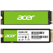 Load image into Gallery viewer, ACER FA200 PCIe Gen 4x4 NVMe 2.0 M.2 2280 Internal SSD 500GB / 1TB / 2TB / 4TB Read-Up-To 7200 MB/s PS5 Compatible
