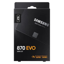 Load image into Gallery viewer, SAMSUNG 870 EVO SATA III 2.5" V-NAND Internal SSD 2TB / 4TB READ WRITE 560 530 MB/s 4,800 TBW 5 Years Limited Warranty
