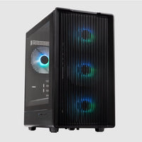 TECWARE AERO M High Airflow mATX T.G PC Case With 4 x 120mm PWM ARGB Fans Pre-Installed BLACK / WHITE