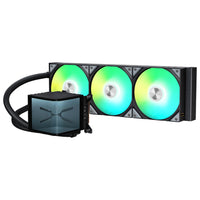 TRYX PANORAMA Series AIO Liquid CPU Cooler With 6.5" AMOLED L-Shaped Screen BLACK / WHITE