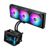 ASUS ROG Ryuo IV SLC 360 ARGB AIO Cooler With 6.67” 2K AMOLED Curved Screen BLACK / WHITE