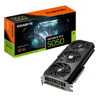 GIGABYTE GeForce RTX 5050 GAMING OC 8GB GDDR6 GPU 20Gbps 128bit PCIe5.0 DX12 NVIDIA DLSS4 GV-N5050GAMING OC-8GD
