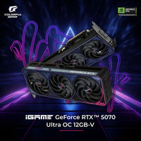 COLORFUL IGAME GEFORCE RTX 5070 ULTRA OC 12GB-V 12GB GDDR7 192bit 6144CC DX12 NVIDIA DLSS 4