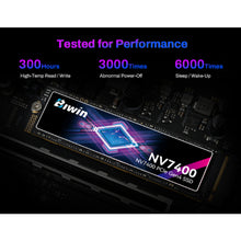 Load image into Gallery viewer, Biwin Black Opal NV7400 1TB PCIe Gen4×4 M.2 2280 SSD / Read speeds up to 7450 MB/s
