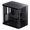 Jonsbo TK-2 Dual Chamber Mid Tower T.G PC Case / Black / White