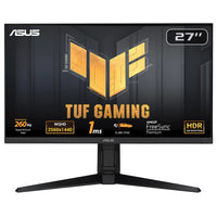 ASUS TUF Gaming VG27AQML1A Gaming Monitor 27" Fast IPS QHD 260Hz OC ELMB Freesync Premium G-Sync Compatible