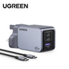 UGREEN NEXODE GaN FAST CHARGER WITH 1.5M USB-C CABLE SIRIM CERTIFIED / 100W / 140W