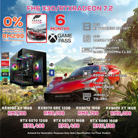 DOTATECH FH6 X3D/RTXRADEON 7.2 PC GAMING PACKAGE / 24GB DDR5 / 1TB SSD / R7 7800X3D + GPU OPTIONS