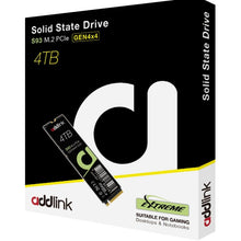 Load image into Gallery viewer, addlink S93 GEN4X4 NVMe M.2 2280 SSD with SLC Cache and HMB Technology 1TB / 2TB / 4TB
