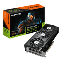GIGABYTE GeForce RTX 5070 Ti WINDFORCE OC V2 16GB GDDR7 28Gbps 256bit DX12 NVIDIA DLSS 4 GV-N507TWF3OCV2-16GD