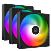 ID-COOLING AS-120-ARGB-K / AS-120-ARGB-W Single / Triple Pack ARGB 120mm PWM Casing Fan